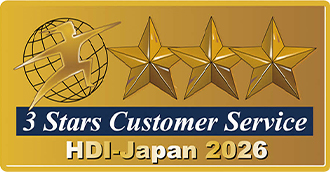 3 Stars Customer Service HDI-Japan 2026