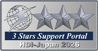 3 Stars Support Portal HDI-Japan 2026