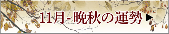 11月-晩秋の運勢